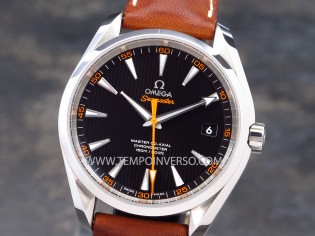 Omega seamaster orange second on sale hand