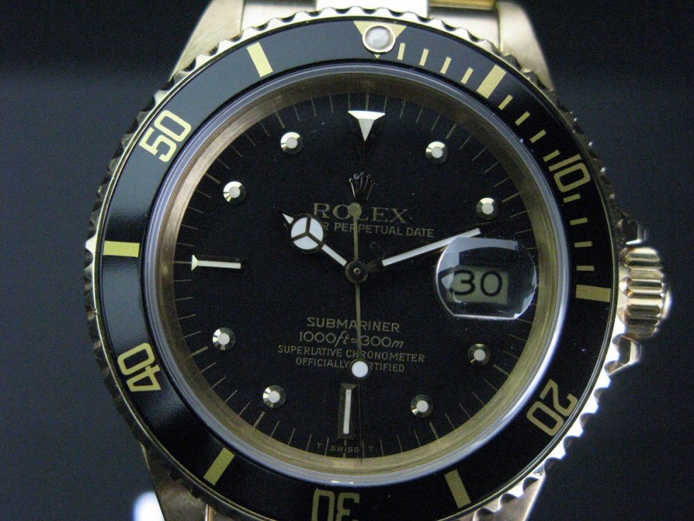 harina Maniobra liberal Pre-owned and Vintage ROLEX - SUBMARINER 16808 Nipple Dial watch -  Available on Tempoinverso.com
