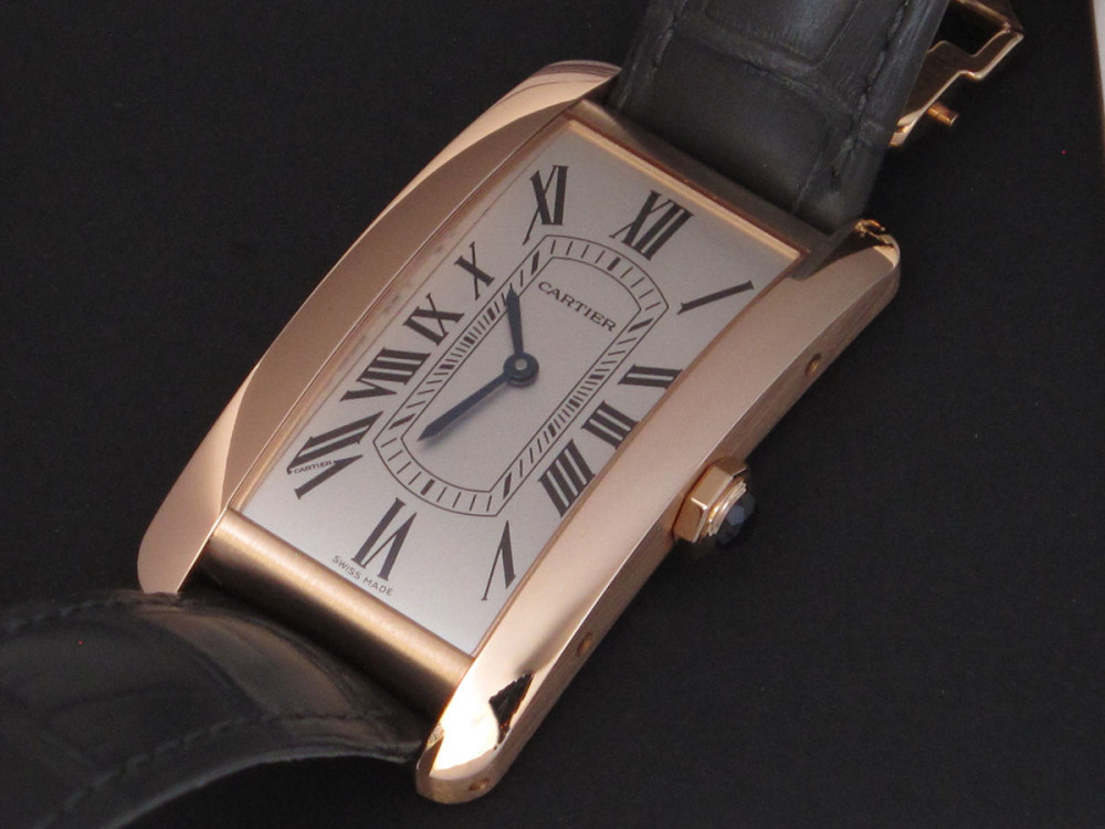 CARTIER Americaine grand modele full set  Tank