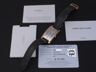 CARTIER Americaine grand modele full set  Tank