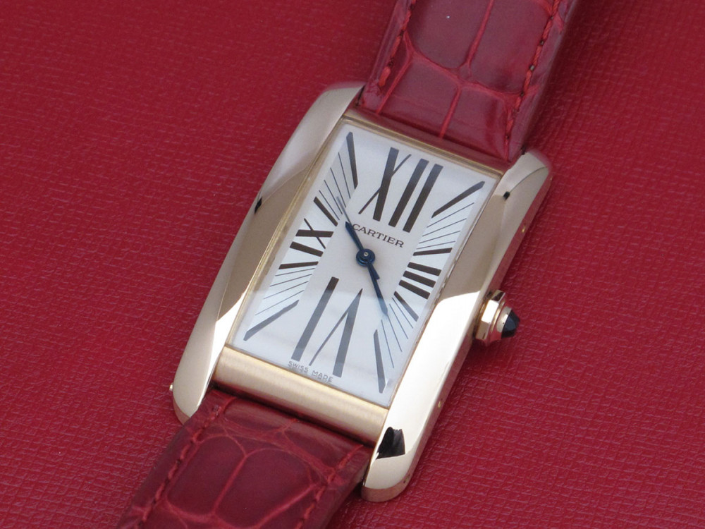 CARTIER Americaine XL rose gold full set  Tank