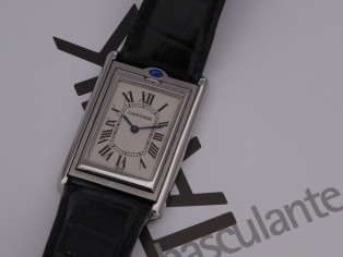 CARTIER Basculante hand-wound mechanical with box & paper - 1 Cartier serviced  Tank