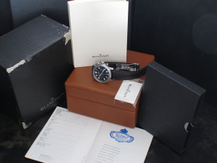 BLANCPAIN Chrono fly-back with original box & paper  Leman
