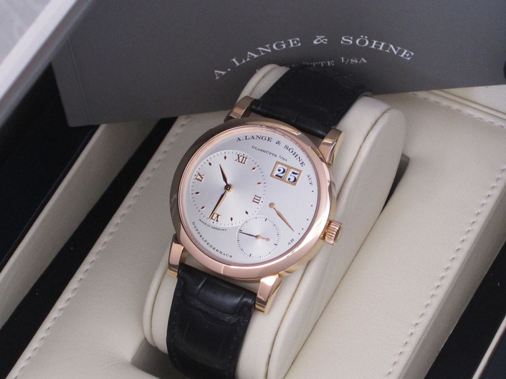 A.LANGE & SOHNE grande date rose gold full set  Lange 1