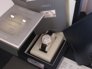 A.LANGE & SOHNE grande date rose gold full set  Lange 1