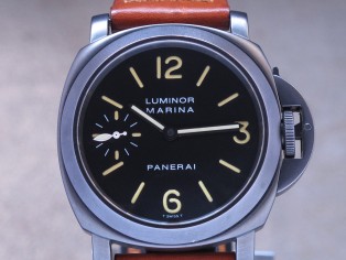 Pre owned and Vintage PANERAI Marina PVD Vendome full set watch