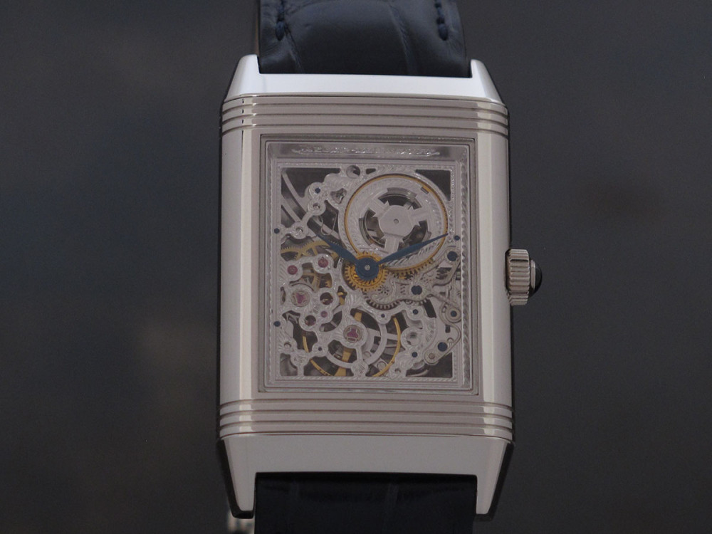 JAEGER LECOULTRE Number One platinum 950 Skeleton Limited Edition of 500 pieces Reverso