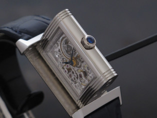 JAEGER LECOULTRE Number One platinum 950 Skeleton Limited Edition of 500 pieces Reverso