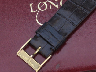 LONGINES Rose gold 18k original box & paper N.O.S. Ultra-Chron