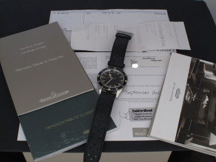 JAEGER LECOULTRE Tribute to Deepsea Europe full set Memovox