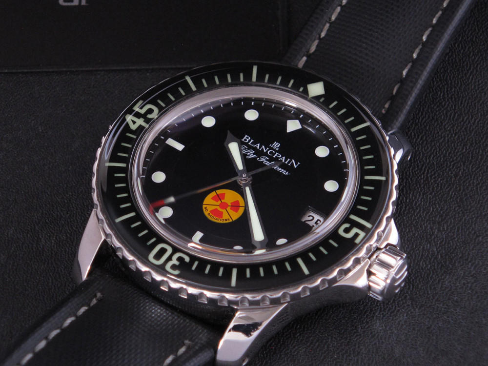 BLANCPAIN Tribute to Fifty Fathoms no radiations full set Fifty fathoms